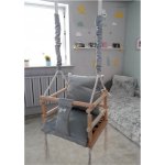 Malatec 8335 Interiérová houpačka 3v1 šedá – Zbozi.Blesk.cz