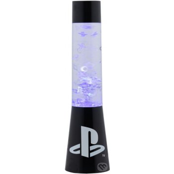 Lávová dekoratívna lampa Playstation: PS znaky