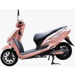 MoBee Z01 - elektrický skútr s akumulátorem a nabíječkou starorůžová – Zboží Mobilmania