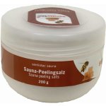 Sentiotec peelingová sůl do sauny med 200 g – Zboží Dáma
