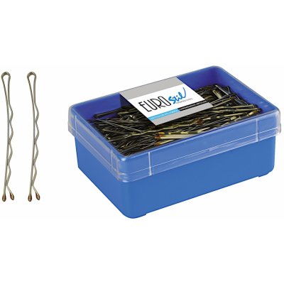 Vlnitá sponka Eurostil Professional - 5 cm, zlatá - 300 ks (01610) – Hledejceny.cz