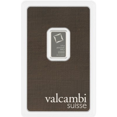 Valcambi platinový slitek 2,5 g – Hledejceny.cz