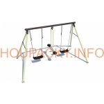 CanCan zahradní houpačka kovová Classic zelená – Zboží Mobilmania