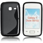Pouzdro BACK S-line Samsung Galaxy Y Duos S6102 černé – Zboží Živě