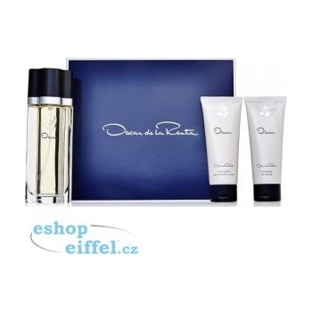 Oscar De La Renta Oscar EDT 100 ml + sprchový gel 100 ml + tělové mléko 100 ml dárková sada