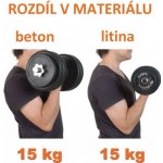 MOVIT Jednoruční litinová činka 25 kg – Hledejceny.cz