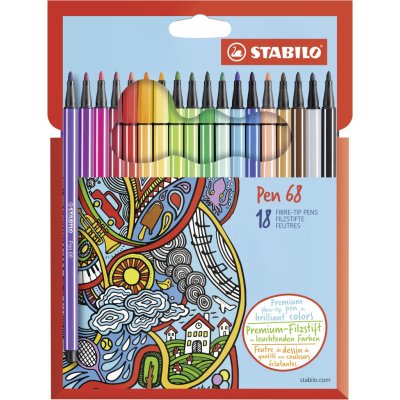 STABILO Pen 68 18ks – Hledejceny.cz