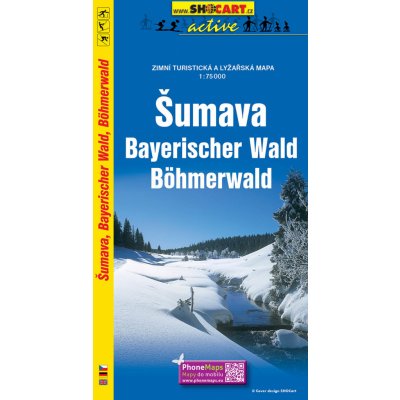 Šumava Bayerischger Wald Böhmerwald 1:75 000 – Zboží Mobilmania