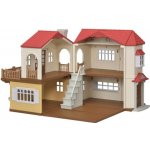 Sylvanian family Dárkový set Patrový dům s červenou střechou C – Zboží Dáma