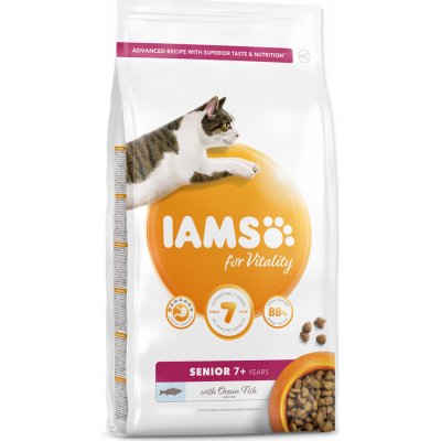 IAMS For Vitality Cat Senior Ocean Fish 3 kg – Hledejceny.cz