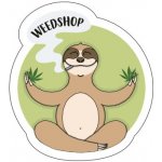 WeedShop Samolepka meditující Lenochod – Hledejceny.cz
