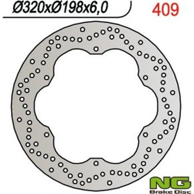 Zadní brzdový kotouč NG Yamaha 1300 XVZ A ROYAL STAR 1996 - 2005 – Zboží Mobilmania