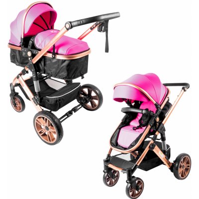 Aga 2v1 DS435 Černo/Růžový 2024 – Zbozi.Blesk.cz