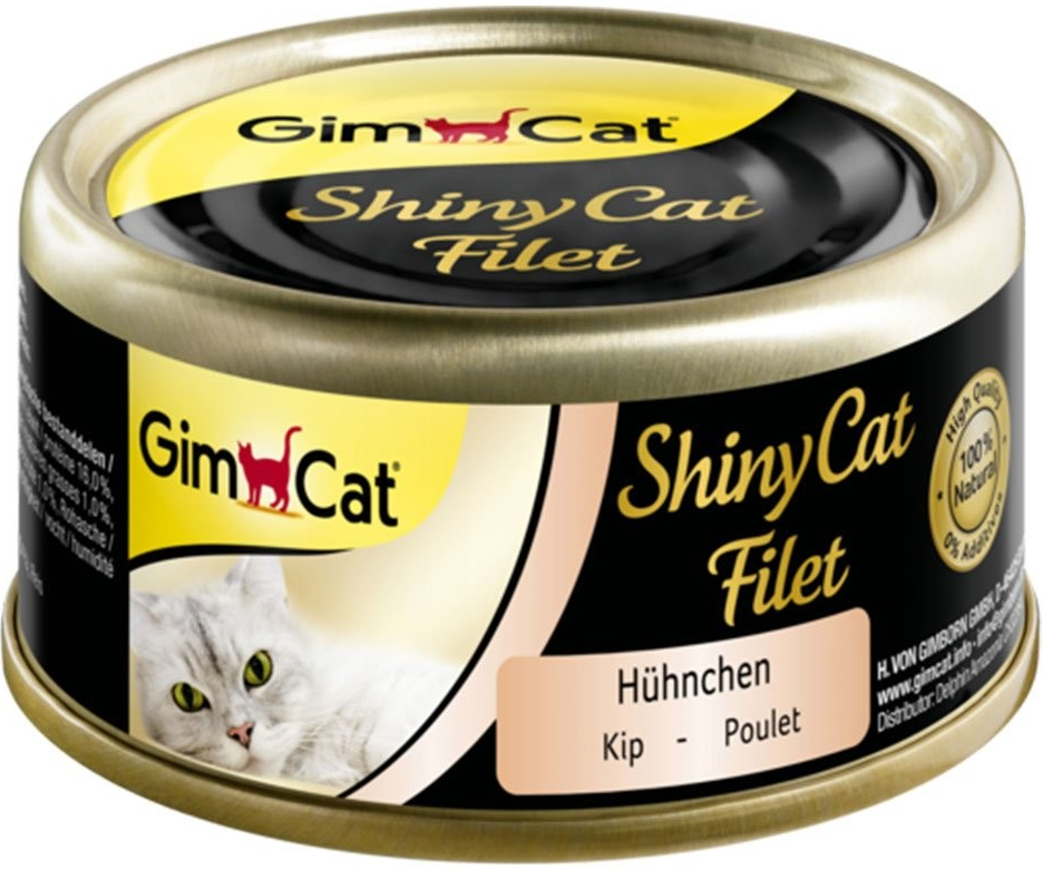 GimCat ShinyCat kuřecí filé 6 x 70 g