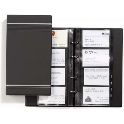 DURABLE Vizitkář "VISIFIX" antracitová 200 ks 238558 – Zboží Živě