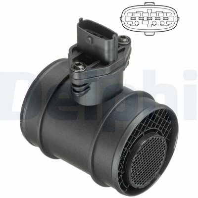 Snímač protékajícího množství vzduchu DELPHI AF10621-12B1 (AF1062112B1) – Hledejceny.cz