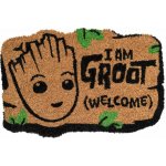CurePink Marvel Groot Logo Maska FGE0042 hnědá 60 x 40 cm – Hledejceny.cz