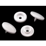 Plastové patentky / stiskací knoflíky vel. 18", velké, 1 B3 bílá – Zboží Mobilmania