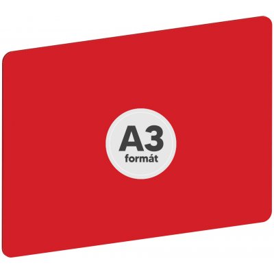 Podložka modelovací A3 červená – Zboží Dáma