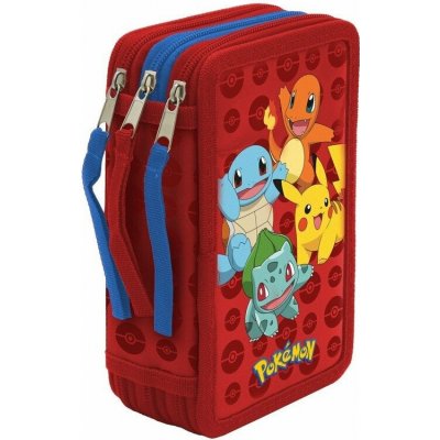 Třípatrový penál naplněný Pokémon – Zboží Živě