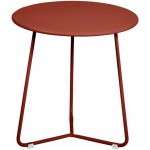 Fermob Cocotte 34 cm Zemitě červený kovový odkládací stolek – Hledejceny.cz