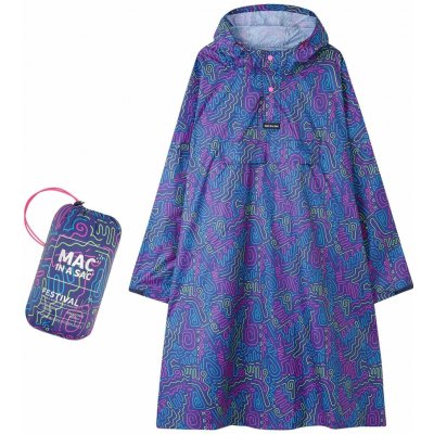 MAC IN A SAC festival poncho neon jazz – Zboží Mobilmania