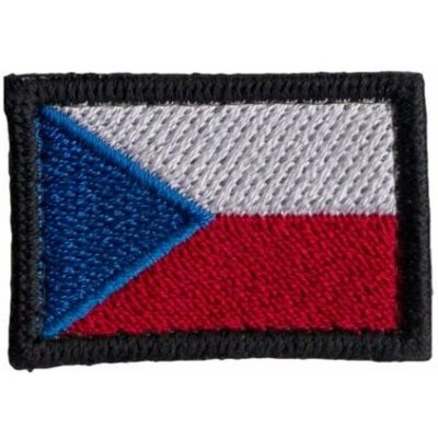 Nášivka: Vlajka Česká republika [40x26] [bsz] barevná – Zboží Dáma