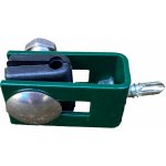 Příchytka plotového panelu do zdi / kovu, zelená RAL 6005 – Zbozi.Blesk.cz