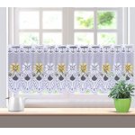 Záclona žakárová v metráži Evelina š. 40cm - šití a úprava záclony za 1metr 665/39/40 – Zboží Mobilmania