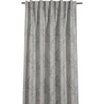 Sehlbach Závěs se skrytými poutky, reliéf větví, tmavě zelený, 175 x 135 cm – Hledejceny.cz