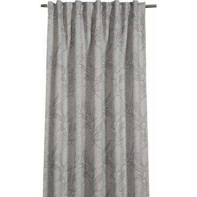 Sehlbach Závěs se skrytými poutky, reliéf větví, tmavě zelený, 175 x 135 cm – Hledejceny.cz