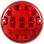 Mlhové světlo LED, kulaté, červené (TT.12140H) | Zboží Auto