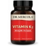 Dr. Mercola Vitamín K2 180mcg 30 kapslí – Hledejceny.cz