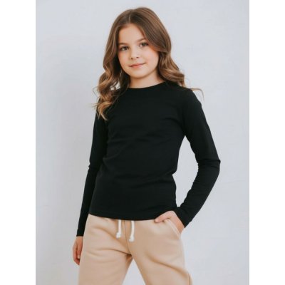 Detské čierne tričko s dlhým rukávom VSB DANI DĚTI – Zboží Dáma