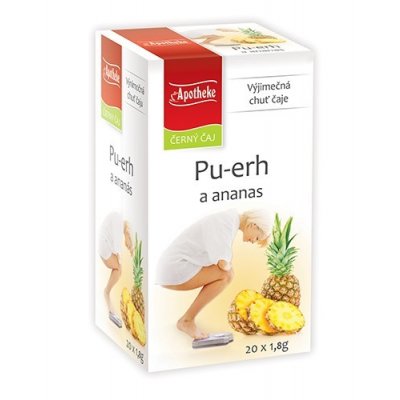 Apotheke Pu-erh a ananas čaj 20 x 1,8 g