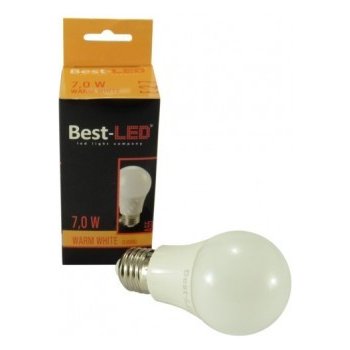 Best-LED LED žárovka E27, 7W 50W , teplá bílá 90BA557W
