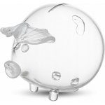 DuraHome Pokladnička prasátko, sklo 16 cm – Hledejceny.cz