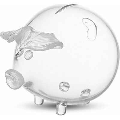 DuraHome Pokladnička prasátko, sklo 16 cm – Hledejceny.cz