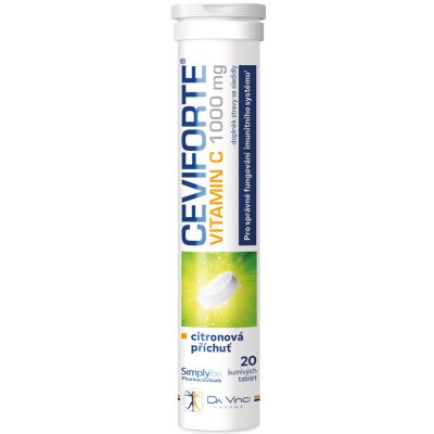 Ceviforte vitamin C 1000 mg citron 20 eff. tablet – Hledejceny.cz