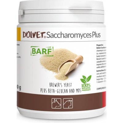 Dolfos Dolvet Saccharomyces Plus - pivovarské kvasnice pro zdravé zažívání 300 g – Zboží Mobilmania