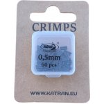 Katran Náhradní Svorky Crimps 0,50 mm 50 ks + 10 ks zdarma – Zboží Dáma