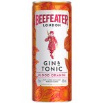 Beefeater Blood Orange & Tonic 4,9% 0,25 l (plech) – Zboží Dáma