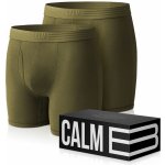 Calm B tmavě zelené 2pack – Sleviste.cz