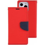 Pouzdro MERCURY Fancy Diary Apple iPhone 14 Pro červené – Hledejceny.cz