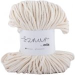 MILA Bavlněná šňůra Glitter 3mm - Krémová perla/PG107 – Zboží Dáma