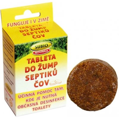Subio Tableta do žump a septiků – Zboží Dáma