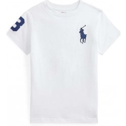 Dětské bavlněné tričko Polo Ralph Lauren bílá