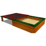 Playground System Pískoviště s posuvným krytem z akátu Škatulka – Zboží Dáma