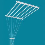 Penar Stropní sušák na prádlo 7tyčový 1,8 m složený – Hledejceny.cz