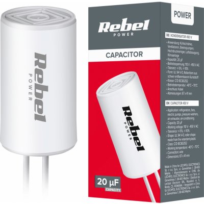 Kondenzátor Rozběhový Motorový 20uF 450V – Zboží Dáma